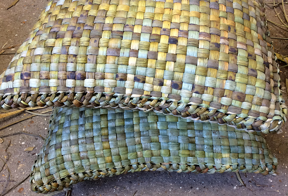 Check Weave Cushion