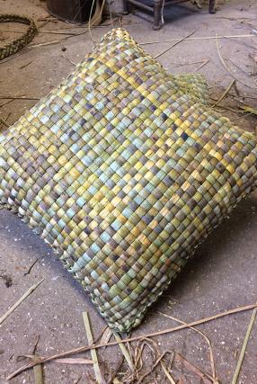 Check Weave Cushion